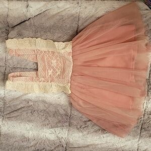 Pink pettifor dress